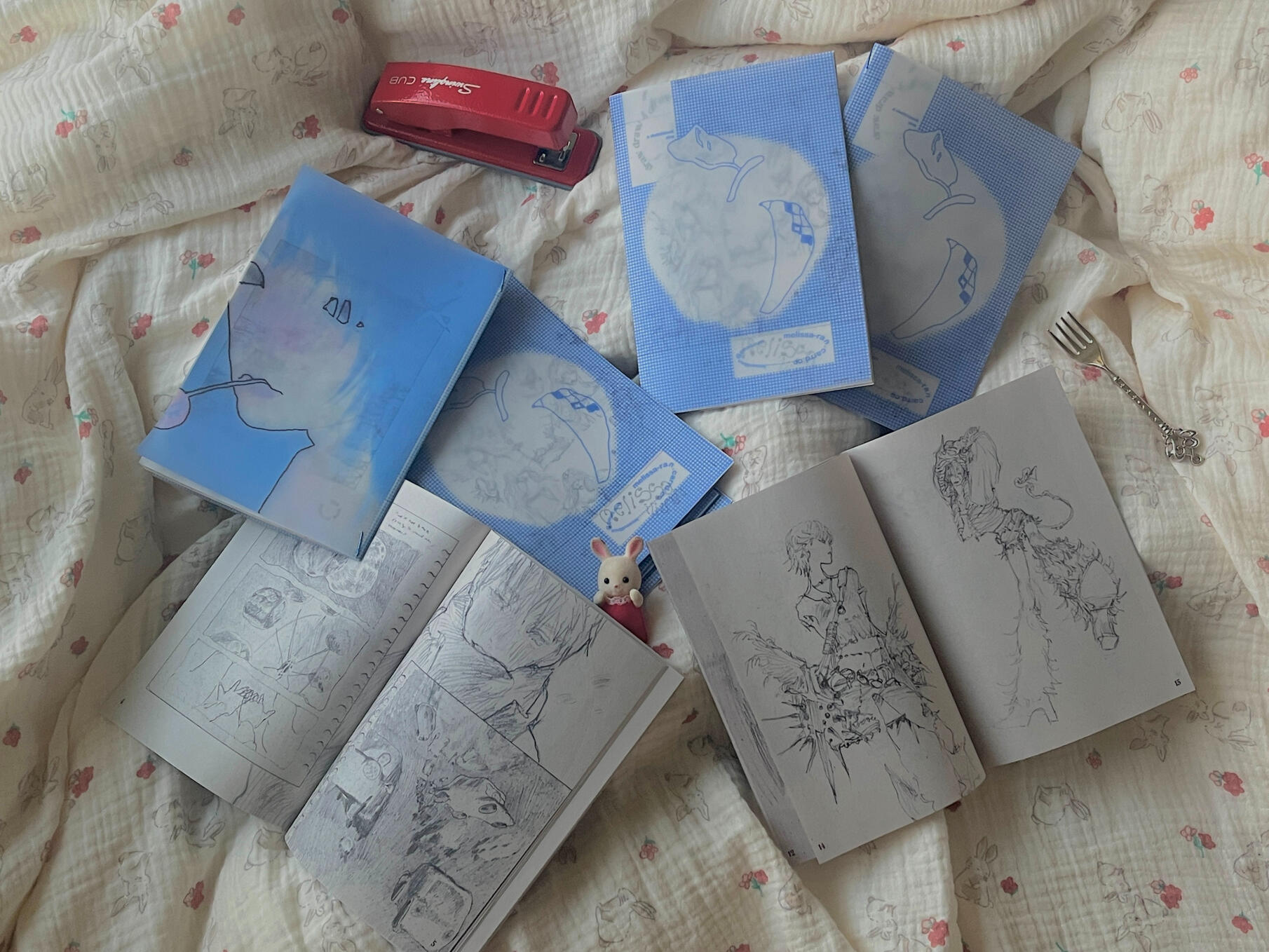 draw draw & draw: 24 pgs SKECH ZINE in (vellum cover, newsprint)